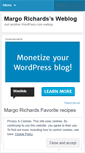 Mobile Screenshot of margorichards.wordpress.com