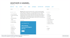 Desktop Screenshot of hkmckellips.wordpress.com