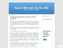 Tablet Screenshot of baruchbenzev.wordpress.com
