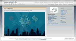 Desktop Screenshot of praevenio.wordpress.com