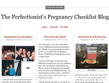 Tablet Screenshot of kristenspring.wordpress.com