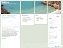 Tablet Screenshot of golfermagazin.wordpress.com