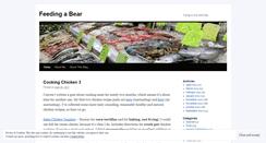 Desktop Screenshot of feedingabear.wordpress.com