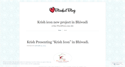 Desktop Screenshot of krishiconnewproject.wordpress.com