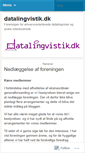 Mobile Screenshot of datalingvistik.wordpress.com