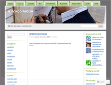 Tablet Screenshot of fondopaolin.wordpress.com