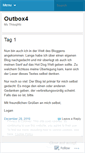 Mobile Screenshot of outbox4.wordpress.com