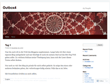 Tablet Screenshot of outbox4.wordpress.com