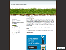 Tablet Screenshot of cotswoldschoolnormandy.wordpress.com