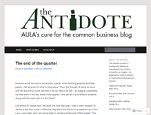 Tablet Screenshot of antiochantidote.wordpress.com