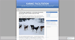 Desktop Screenshot of karmicnews.wordpress.com