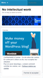 Mobile Screenshot of nointellectualwank.wordpress.com