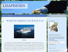 Tablet Screenshot of lisafriesen.wordpress.com