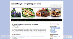 Desktop Screenshot of momsweightblog.wordpress.com