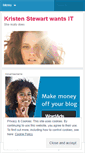 Mobile Screenshot of kristenstewartwantsit.wordpress.com