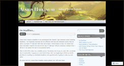 Desktop Screenshot of aahabershaw.wordpress.com