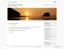 Tablet Screenshot of joestevens.wordpress.com
