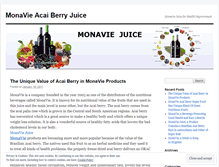 Tablet Screenshot of monaviejuice12.wordpress.com