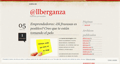 Desktop Screenshot of llberg.wordpress.com