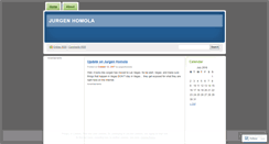Desktop Screenshot of jurgenhomola.wordpress.com