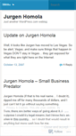 Mobile Screenshot of jurgenhomola.wordpress.com