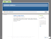 Tablet Screenshot of jurgenhomola.wordpress.com