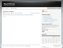 Tablet Screenshot of directorcctpp.wordpress.com