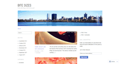 Desktop Screenshot of bitesizes.wordpress.com
