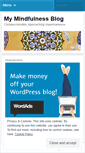 Mobile Screenshot of mymindfulnessblog.wordpress.com