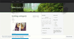 Desktop Screenshot of kualatokola.wordpress.com