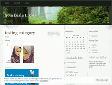 Tablet Screenshot of kualatokola.wordpress.com