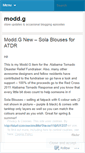 Mobile Screenshot of moddg.wordpress.com