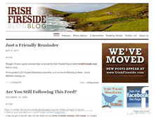 Tablet Screenshot of irishfireside.wordpress.com