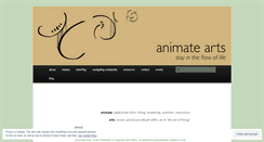 Desktop Screenshot of animatearts.wordpress.com