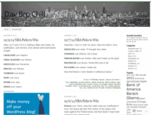 Tablet Screenshot of davbrochill.wordpress.com