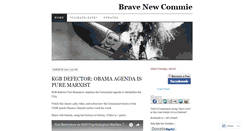 Desktop Screenshot of bravenewcommie.wordpress.com