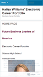 Mobile Screenshot of haileyecp.wordpress.com