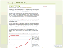 Tablet Screenshot of emmajayne1987.wordpress.com