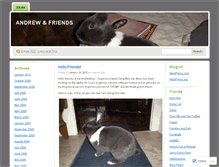 Tablet Screenshot of andrewbun.wordpress.com