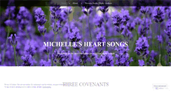 Desktop Screenshot of michellesheartsongs.wordpress.com
