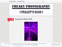 Tablet Screenshot of freakyphoto87.wordpress.com