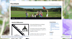 Desktop Screenshot of forchheim.wordpress.com