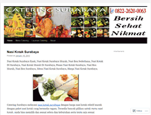 Tablet Screenshot of cateringnasikotakdisurabaya.wordpress.com