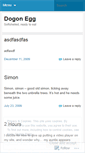 Mobile Screenshot of dogonegg.wordpress.com