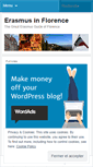 Mobile Screenshot of erasmusflorence.wordpress.com