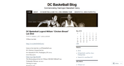 Desktop Screenshot of dcbasketball.wordpress.com