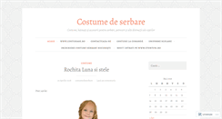 Desktop Screenshot of costumedeserbare.wordpress.com