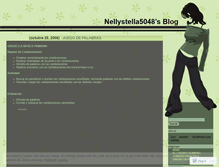 Tablet Screenshot of nellystella5048.wordpress.com
