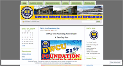 Desktop Screenshot of dwcu.wordpress.com