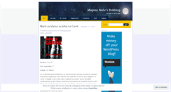 Desktop Screenshot of magnusnohr.wordpress.com